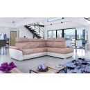 Eltap Loreto Omega/Soft Corner Pull-Out Sofa 60x260x102cm, Pink (Lor_20)