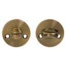 MP MUZ-25-WC AB Door Handle with Turn and Release, Old Gold (7850)
