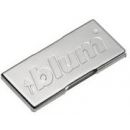 Blum Clip Top Viras Decorative Mounting Plate, With Logo, Nickel-plated (70.4503.BP)
