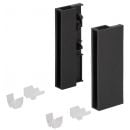 Blum Antaro Decorative Edge Mounting Kit D, Black (Z36D0080 TM)