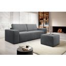 Izvelkams Dīvāns Eltap Silla260x104x96cm Universālais stūris, Pelēks (SO-SILL-06SO)