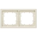 Siemens Delta Style Flush-mounted Frame 2-gang