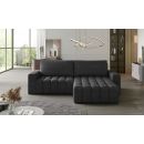 Eltap Bonett Paros Corner Pull-Out Sofa 175x250x92cm, Grey (Bon_42)