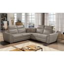 Eltap Federico Monolith Corner Pull-Out Sofa 268x268x102cm, Brown (Fed_28)