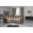 Eltap Lord II Jasmine/Soft Corner Pull-Out Sofa 55x243x105cm, Beige (LII_009)