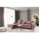 Eltap Foble Cloud Corner Pull-Out Sofa 196x267x100cm, Red (CO-FOB-LT-24NU)