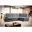 Eltap Sado Gojo Corner Pull-Out Sofa 192x272x95cm, Grey (CO-SAD-RT-05GO)