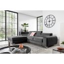 Eltap Grayson Cloud Corner Pull-Out Sofa 205x278x92cm, Grey (CO-GRA-LT-04NU)