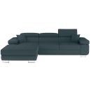 Eltap Armando Corner Sofa 203x289x85cm Left corner, Green (Armd_370)