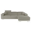Stūra Dīvāns Eltap Armando 203x289x85cm Labais stūris, Bēšs (Armd_369)
