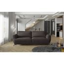 Угловой диван Eltap Megis раскладной 242x95x90 см, универсальный, коричневый (Meg_14)