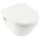 Villeroy & Boch Architectura Wall-Hung Toilet Bowl Rimless (Soft Close with QR) Seat, Without Flushing Rim White (5684HR01)