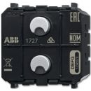 Беспроводной датчик/стенной выключатель Abb SSA-F-1.1.PB.1-WL 1/1-v черный (2CKA006200A0108)