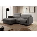 Eltap Gomsi Touch Corner Pull-Out Sofa 165x228x100cm, Grey (CO-GOM-LT-05TOU)