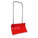 Snow Pusher with Wheels 142.5cm Red