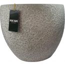 Home4You Flora On Surface Flower Pot, 24x19.5cm, Grey (89184)