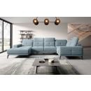 Eltap Neviro Savoi Corner Sofa 201x350x77cm, Blue (CO-NEV-RT-100SAV)