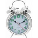 4Living Alarm Table Clock Silver (306645)