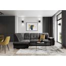 Eltap Sado Cloud Corner Pull-Out Sofa 192x272x95cm, Grey (CO-SAD-LT-05NU)