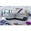 Eltap Loreto Sawana/Soft Pull-Out Corner Sofa 60x260x102cm, Grey (Lor_55)