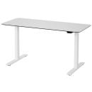 Martin Compact Electric Height Adjustable Desk 120x80cm White (28-7041-X1)