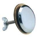 Franke Stainless Steel Non-Perforated Cover for 35mm Mixer Tap Hole, 112.0006.333