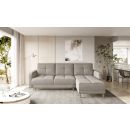 Eltap Roxi Corner Pull-Out Sofa 165x240x90cm, Beige (CO-ROX-U-18SO)