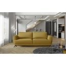 Угловой диван Eltap Megis раскладной 242x95x90 см, универсальный, желтый (Meg_23)