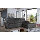 Eltap Trevisco Inari Corner Pull-Out Sofa 216x272x100cm, Grey (Tre_44)