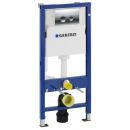 Geberit Duofix Delta 458.134.21.1 Built-in Toilet Frame Blue with Chrome Button