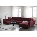 Eltap Larco Loco Corner Pull-Out Sofa 191x362x90cm Violet (CO-LA-25LO)