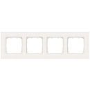 Siemens Delta Miro Surface-Mounted Frame 4-gang, White (5TG1114-0)