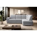 Eltap Siber Corner Pull-Out Sofa 186x270x93cm, Grey (CO-SIB-RT-04SO)