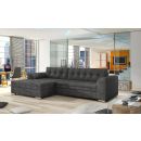 Eltap Conforti Sawana Corner Pull-Out Sofa 165x275x87cm, Grey (Cf_21)