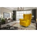 Кресло для отдыха Eltap Aros Omega 107x103x90 см, желтый (Arf_05)