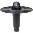 Vilpe CM 75 Roof Ventilation Pipe Black/RAL9005