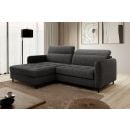 Eltap Gomsi Raquel Corner Pull-Out Sofa 165x228x100cm, Grey (CO-GOM-LT-05RAQ)