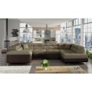 Eltap Letto Berlin/Soft Corner Pull-Out Sofa 58x202x90cm, Beige (Le_02)