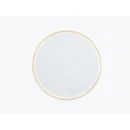 Eltap Gerbinie L Mounted Mirror 80x80, Gold (MI-GER-L-G-80)