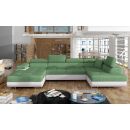 Stūra Dīvāns Izvelkams Eltap Rodrigo Soro/Soft 58x345x90cm, Zaļš (Rod_09)