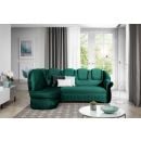 Eltap Lord Cloud Corner Pull-Out Sofa 180x243x105cm, Green (L_070)