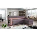 Eltap Rico Soro/Soro Corner Pull-Out Sofa 55x250x85cm Violet (R24)