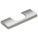 Blum Clip Top Decorative Mounting Plate 107° Standard Overlay, Nickel (70T1504)