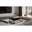 Eltap Vince Coffee Table 100x60x46cm, Oak/Black (Vince_1)