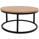 Home4You Brite Coffee Table, 60x32cm Light Brown (10364)