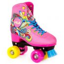 Fila Bella Roller Skates for Kids Pink/Yellow/Blue