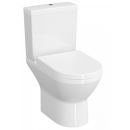 Vitra PRO INTERA RIM-EX Toilet Bowl with Horizontal (90°) Outlet with Seat White 139833B0037203