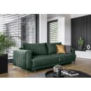 Eltap Elise Extendable Sofa 250x95x90cm Universal Corner, Green (SO-ELI-35LO)