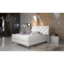 Eltap Adel Continental Bed 160x200cm, With Mattress, White (Ad_13_1.6)