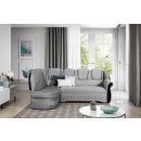 Eltap Lord Monolith Corner Pull-Out Sofa 180x243x105cm, Grey (L_005)